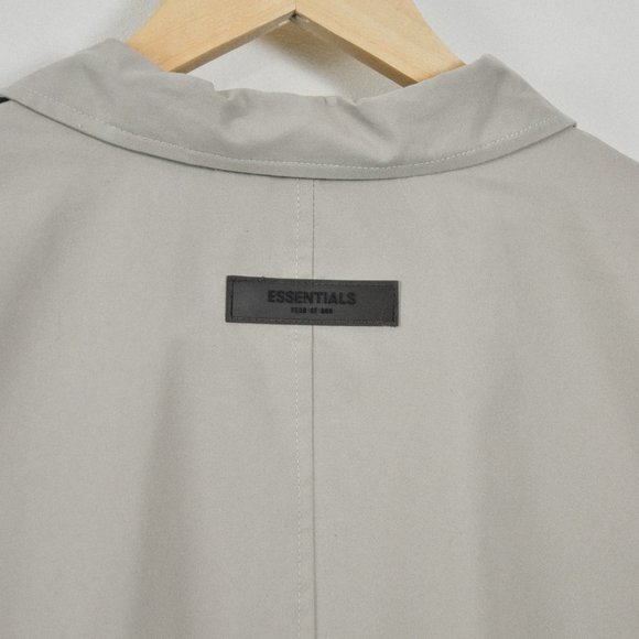 Essentials Long Trench Coat - Picture 9 of 11